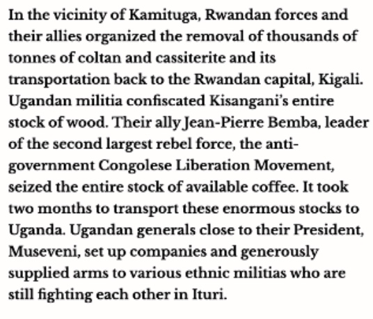 From: Looting from Congo