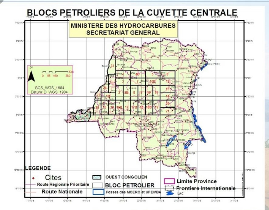 Petrole dans la cuvette centrale de la RD Congo - Congovox