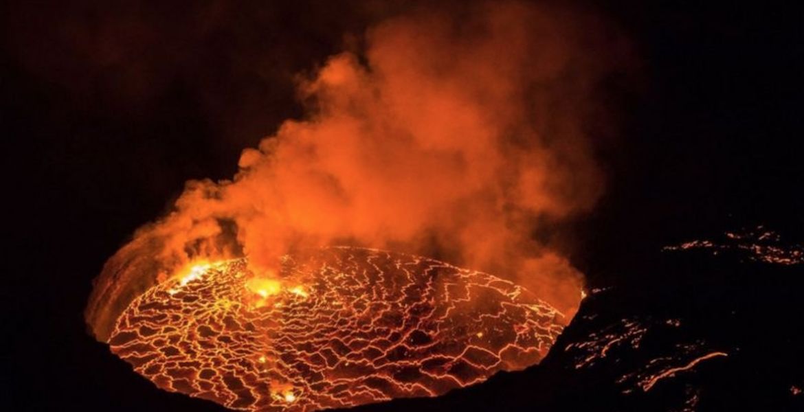 Le volcan Nyiragongo - Est de la RD Congo