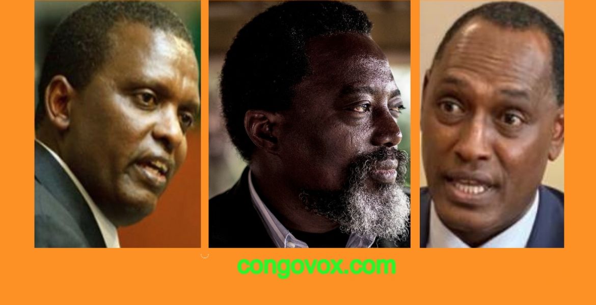 Azarias Ruberwa, Joseph Kabila, Moise Nyarugabo