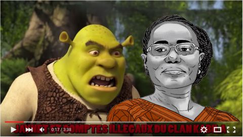 Shrek et Jaynet Kabila