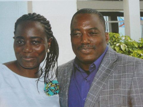 Jaynet et Joseph Kabila