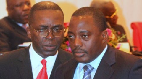 Joseph Kabila et Matata Mponyo