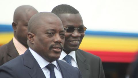 Joseph Kabila et Julian Paluku