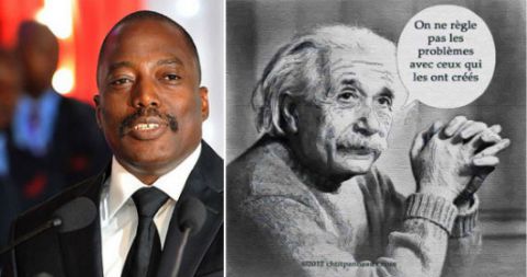Joseph Kabila, Albert Einstein