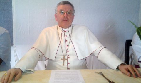Le Nonce apostolique a Kinshasa, Mgr Luis Mariano Montemayor