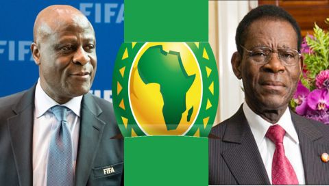 Constant Omari (CAF/FIFA), Président Teodoro Obieng Nguema Mbasogo