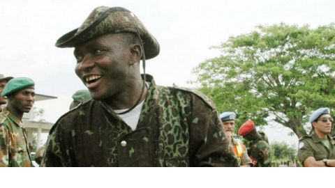 Le Général de Division Gabriel Amisi Kumba (alias Tango Four), commandant de la première zone de défense du pays