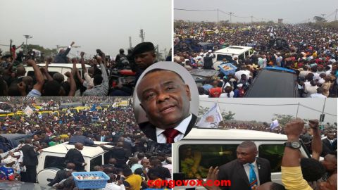 Arrivee de Jean-Pierre Bemba a Kinshasa le 01-08-2018