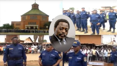 Lubumbashi: La police de Joseph Kabila s'en prenne au bon Dieu et ses croyants 