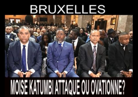 Olivier Kamitatu, Bruno Tshibala, Moise Katumbi et son conseiller Salomon Idi Kalonda Della