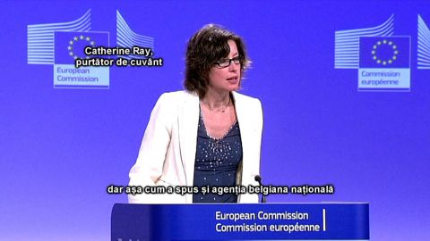 Catherine Ray, Porte Parole de la Communauté Européenne