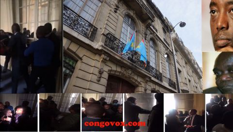 Chute de l'Ambassade de la RD Congo de Paris-FRANCE