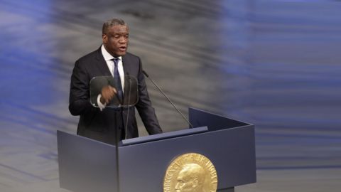 Dr. Denis Mukwege, Prix Nobel de la Paix