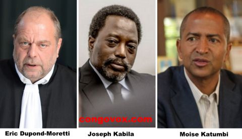 Eric Dupond-Moretti, Joseph Kabila, Moise Katumbi