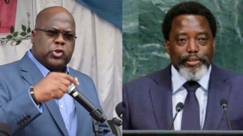 Felix Tshisekedt et Joseph Kabila