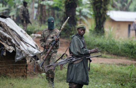 Les soldats congolais positionés a l'Est de la République Démocratique du Congo