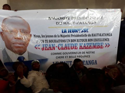 Jean-Claude Kazembe, Gouverneur du Haut Katanga