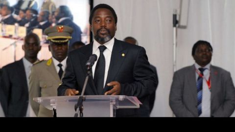 oseph Kabila, président de la RDC, à Kinshasa, le 29 juin 2010