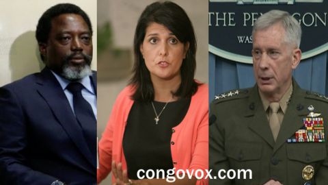 Joseph Kabila, Nikki Haley, Lieutenant General Thomas D. Waldhauser