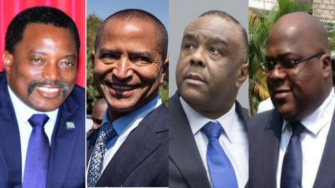 Joseph Kabila, Moise Katumbi, Jean-Pierre Bemba, Felix Tshisekedi
