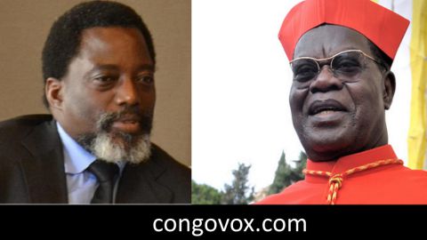 Joseph Kabila et Le Cardinal Laurent Monsengwo