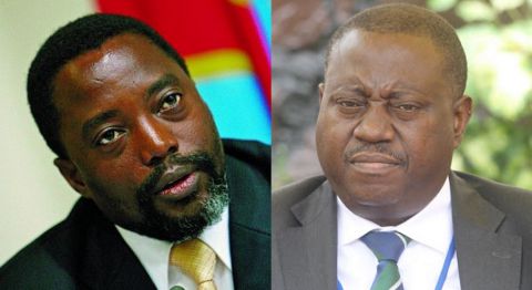 Joseph Kabila et Richard Muyez