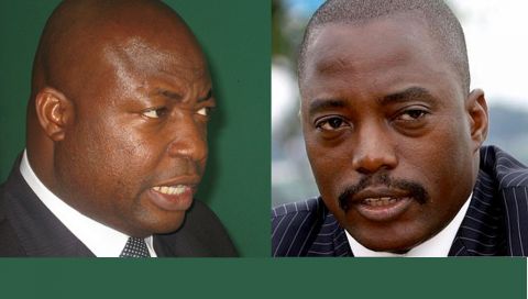 Clement Kanku et Joseph Kabila