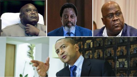 laurent Desire Kabila, Joseph Kabila, Felix Tshisekedi et Moise Katumbi