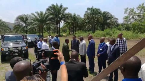Joseph Kabila, à Kingankati