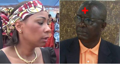 Madame Olive Lembe Kabila et Kambere James Nzumuka (Bourgmestre de la Commune urbaine de Goma)