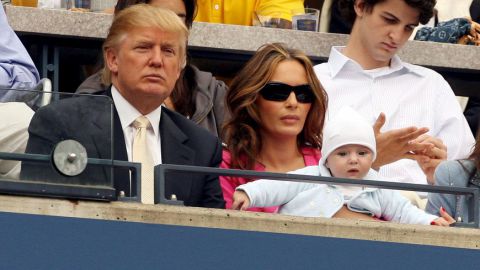 Donald Trump et son épouse Melania, devenue citoyenne américaine en 2006