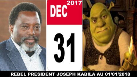 Joseph Kabila contre Shrek 