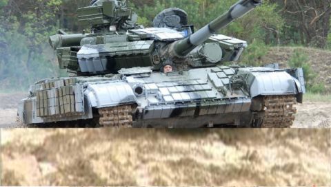 Char de Combat: T-64BV-1s Photo de l’armée Ukrainienne