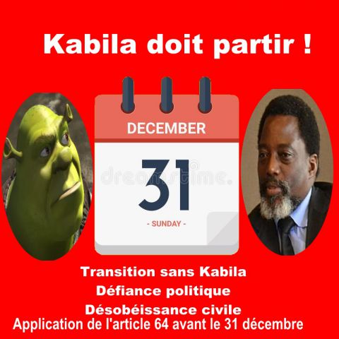 Kabila doit partir avant le 31 decembre 2017