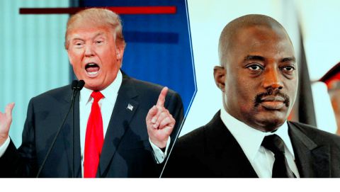 Donald Trump et Joseph Kabila