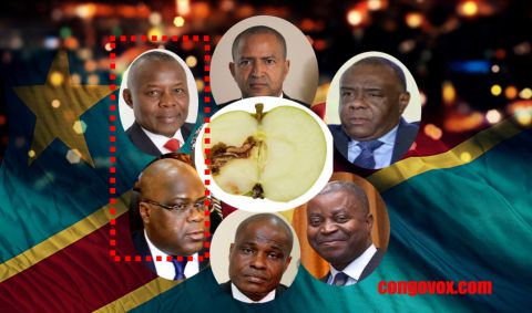 Vital Kamerhe, Moise Katumbi, Jean-Pierre Bemba, Adolphe Muzito, Martin Fayulu, Felix Tshisekedi