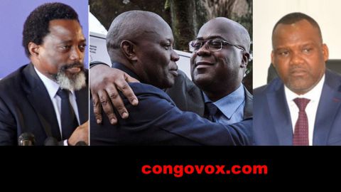 Joseph Kabila, Vital Kamerhe, Felix Tshisekedi, Corneille Nangaa