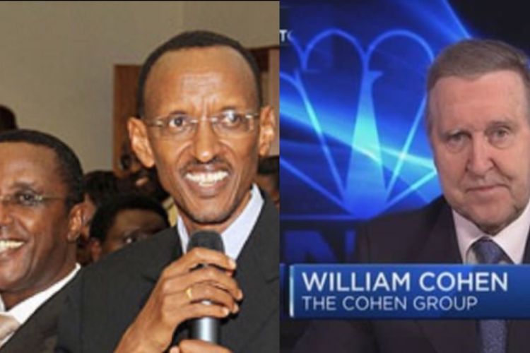 e Ministre des Affaires Étrangères du Rwanda, Dr. Vincent Biruta  et Paul Kagame