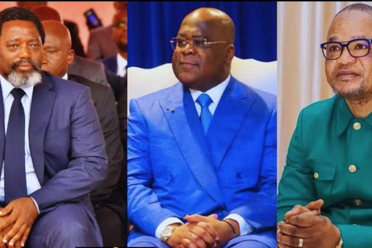 Joseph Kabila, Felix Tshisekedi et Peter Kazadi
