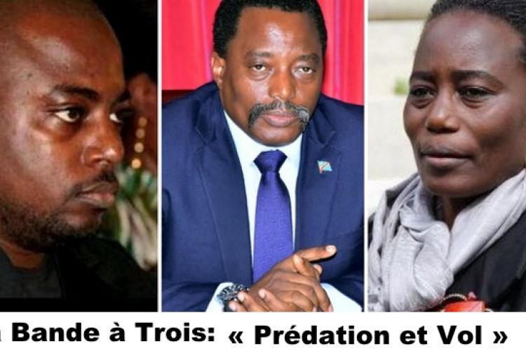 Zoé Kabila, Joseph Kabila et Jaynet Kabila