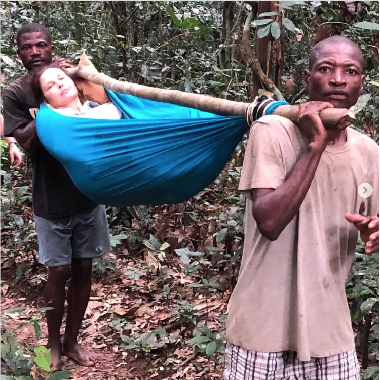 Ashley Judd  et ses amis congolais