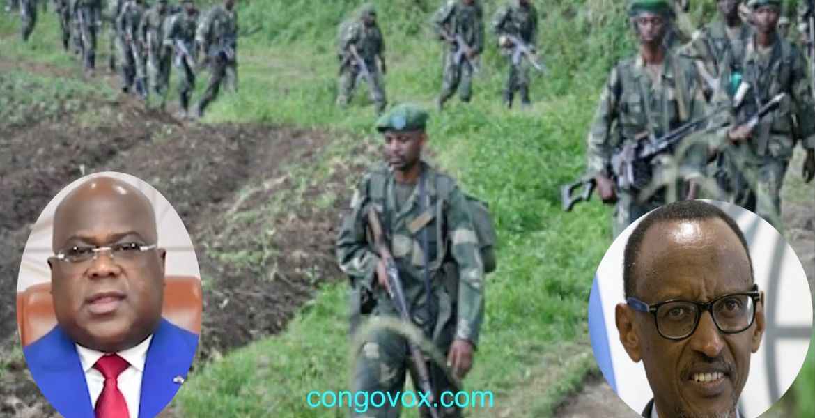 Les militaires rwandais