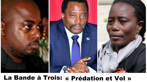 Zoé Kabila, Joseph Kabila et Jaynet Kabila