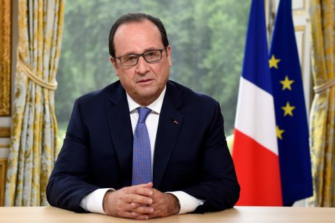 Francois Hollande, President Francais