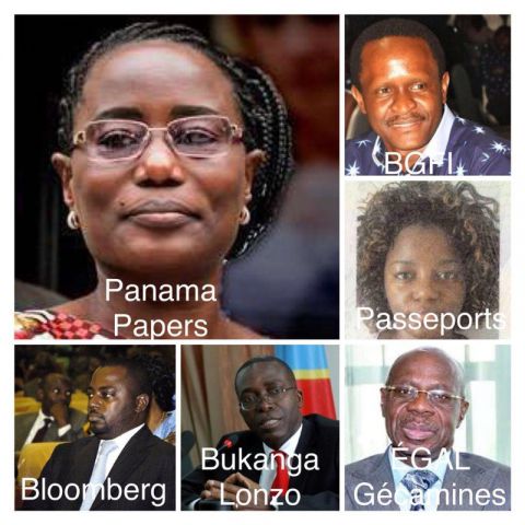 Jaynet Kabila, Selemani Kabila, Zoe Kabila, Matata Mponyo, Albert Yuma