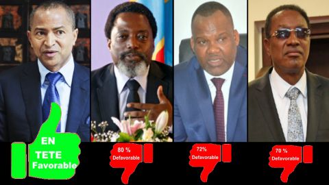 Moise Katumbi, Joseph Kabila, Corneil Nangaa, Bruno Tshibala